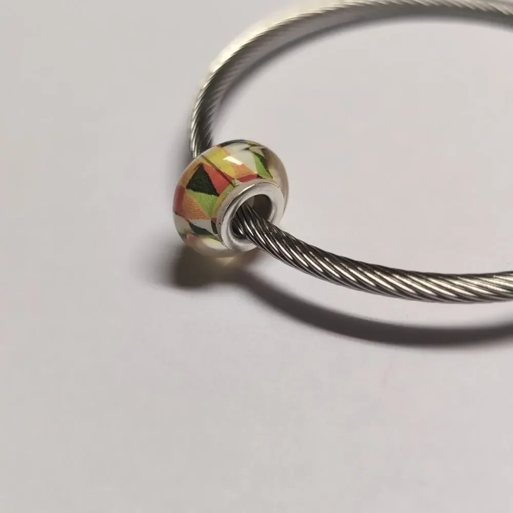 Silver Christmas Charm for‎ Pandora Style Bracelet